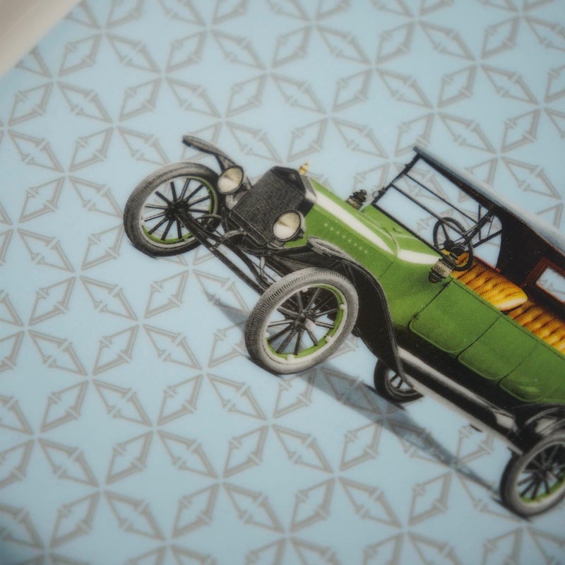 VITELLI DESIGN STUDIO Classic Cars 20s 21 Cm Porcelain Plate - Image 2