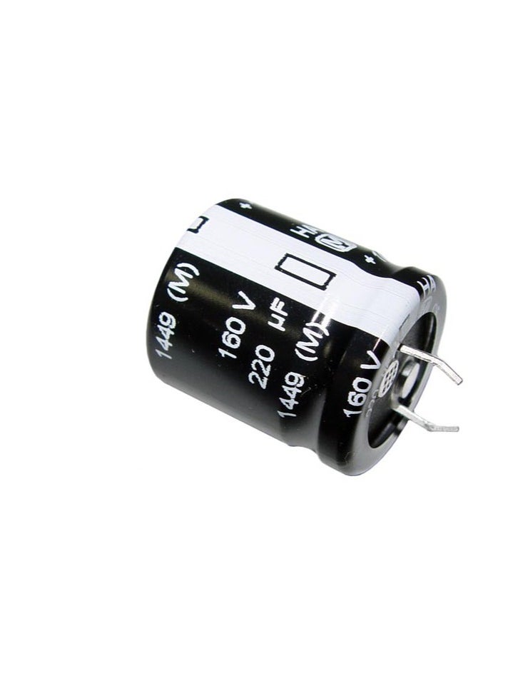 Generic - 220 Microfarad, 220uF, 160V Electrolytic Capacitor pack of 2 - Image 1