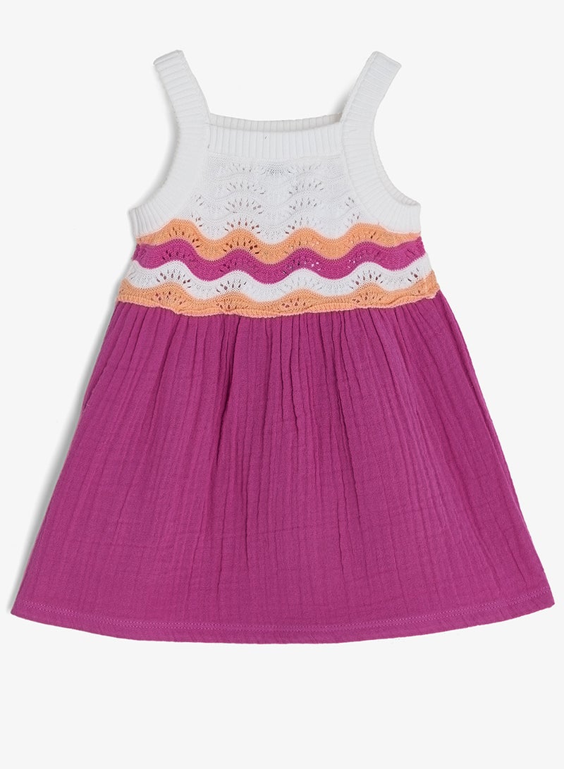 GUESS Infant Sleeveless Mini Dress With Panties - Image 3