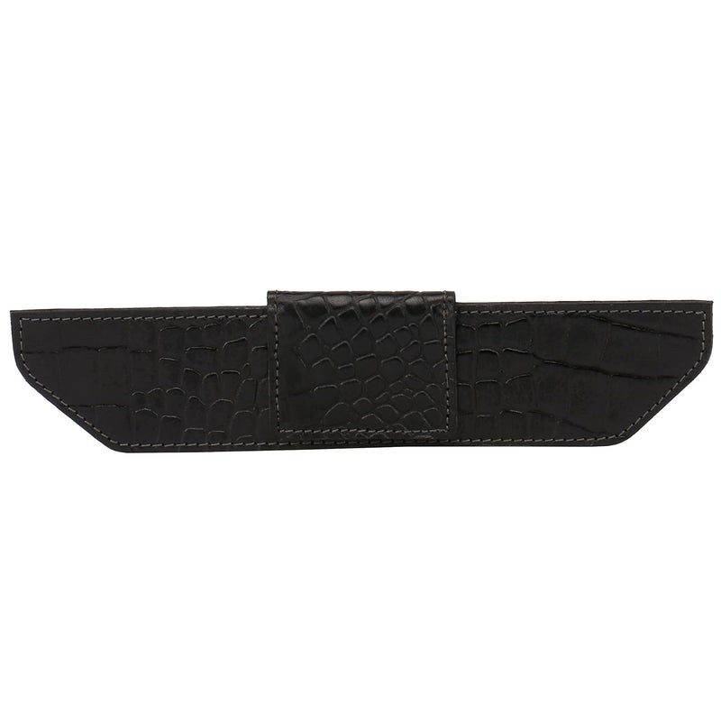 Rustic Leather Leather Wings Magnetic Paper and Note Clip (BlackGrey) - Image 1