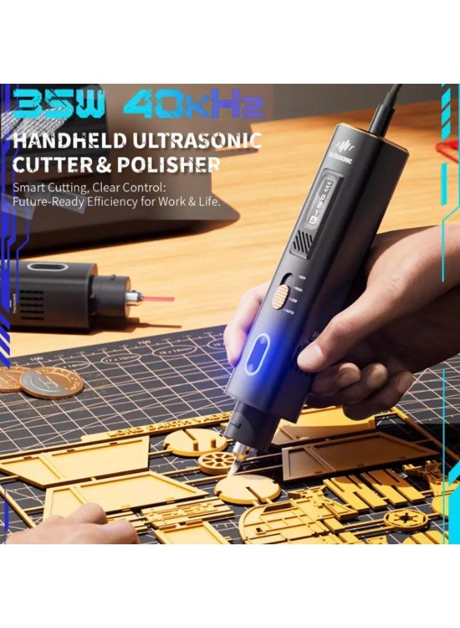 Jakemy JM-Y10 Series 35W 2 in 1 Handheld Ultrasonic Cutter Polisher - Image 3
