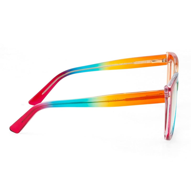 PERKEY Store PERKEY Square Blue Cut Light Blocking Computer Eyeglasses for Men Women - Image 4
