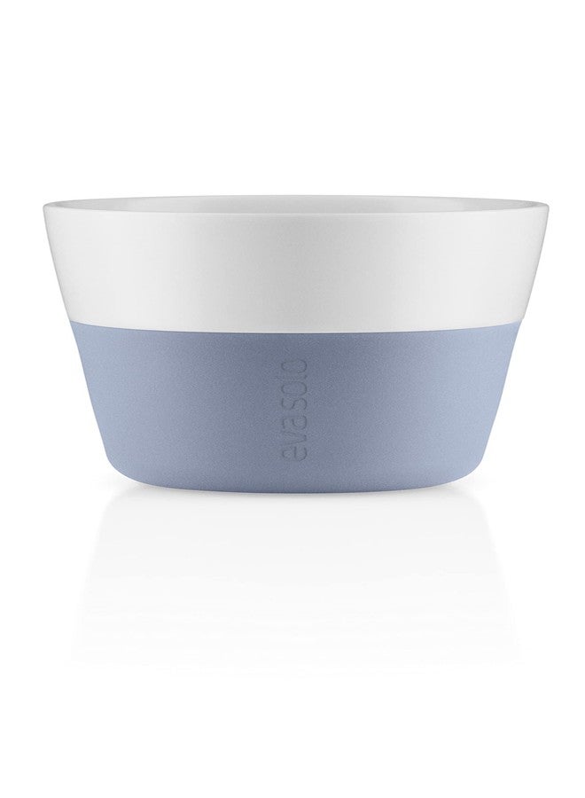 Eva Solo | 2 Lungo Tumbler Mugs | 8 oz Porcelain Coffee Cup Tumblers with Silicone-coated Grip | Dishwasher Safe | Danish Design, Functionality & Quality | Blue sky - Image 1