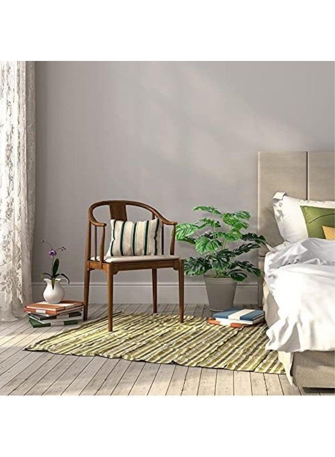 Artificial Monstera Deliciosa Plant，18 Leaves Artificial Tropical Monstera， Faux Fake Monstera Turtle Leaf Tropical Large Palm Tree Leaves Plant Outdoor UV Resistant Plastic Plants (C) - Image 5