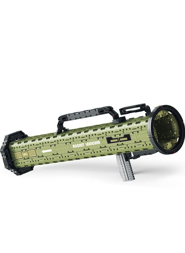 Building Block Rocket Luncher Can Launch Assembly Model