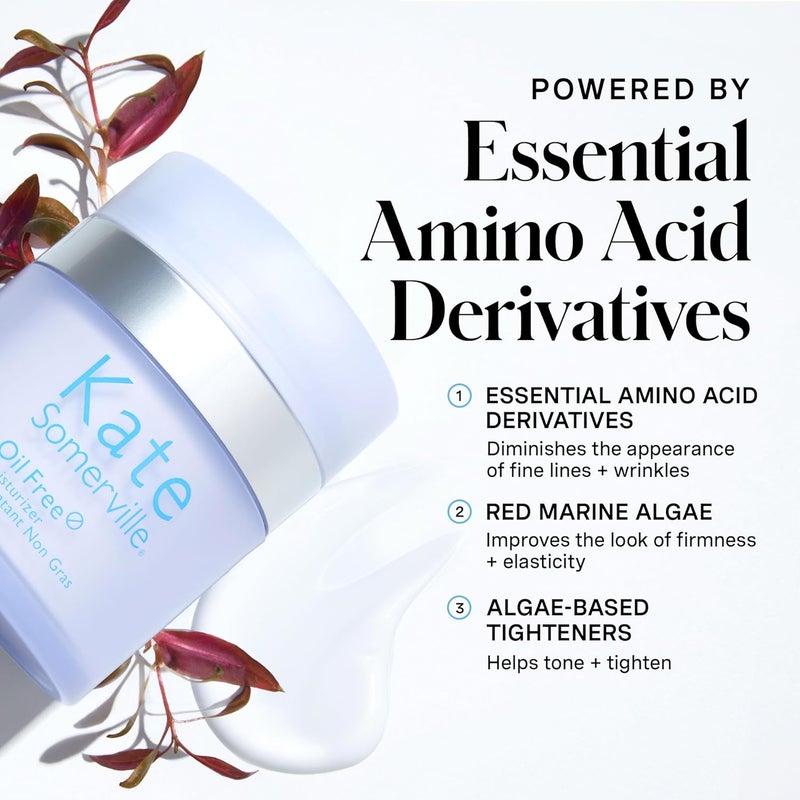 Kate Somerville Oil Free Moisturizer - Lightweight Hydrating Daily Cream for Oily Skin, 1.7 Fl Oz - Image 2