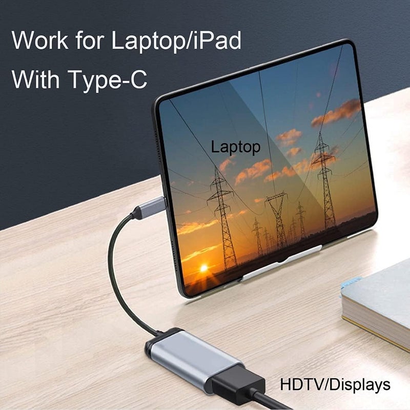 Chenyang CY 4K 2K 60hz USB-C Type C Male to Displayport Female Monitor DP Cable Adapter for Tablet & Phone & Laptop - Image 5