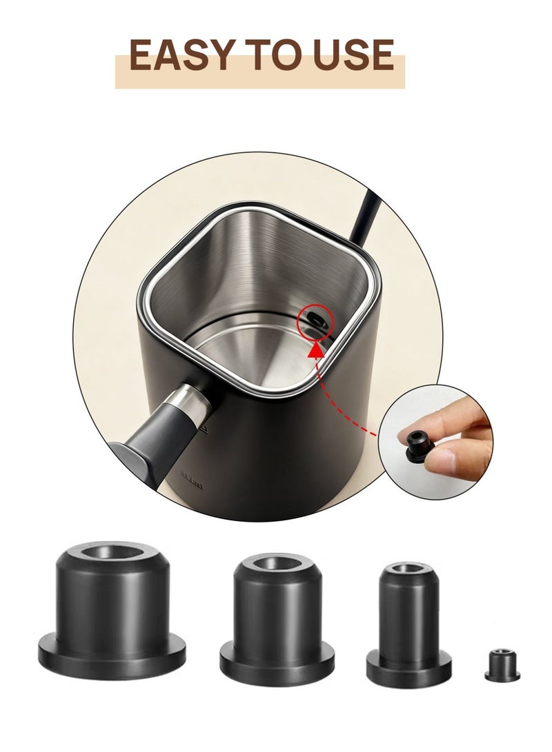 Brutelle V60 Water Flow Restrictor Compatible Coffee Jugs Kettle ARTISAN v2 Hand Drip Pour Over Gooseneck Pot Replacement Part Spout Aid - Image 4