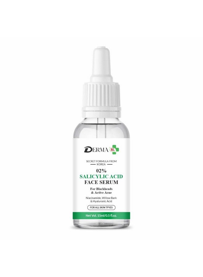 DERMAKR سيروم الوجه DERMA KR 2% حمض الساليسيليك للرؤوس السوداء وحب الشباب النشط - 30 مل - Image 1
