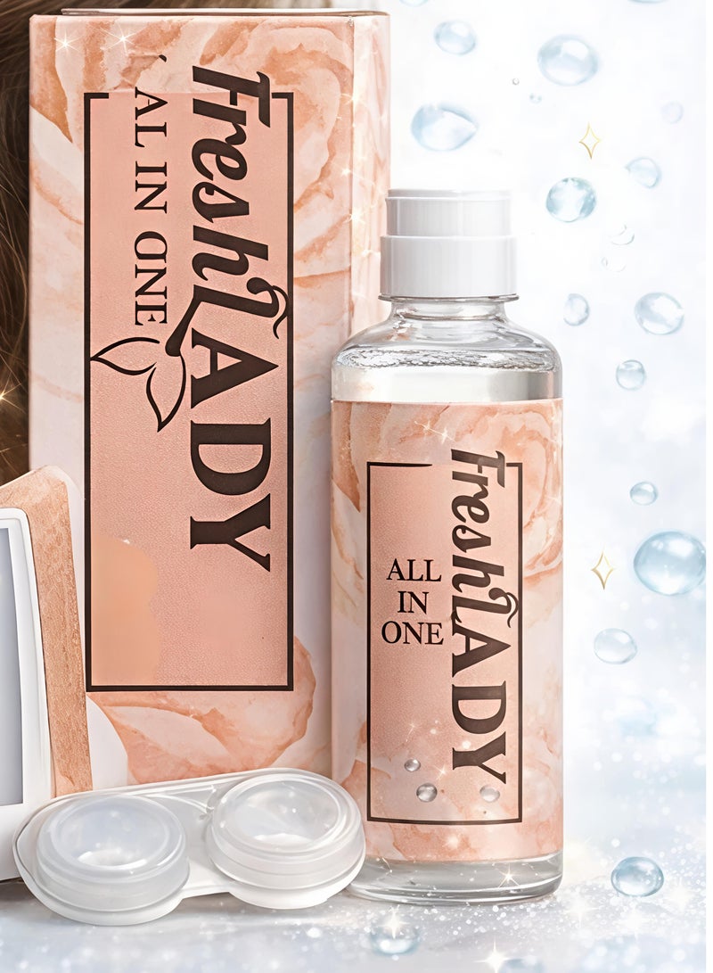 Anesthesia Contact lens solution 120ml, medical, to moisturize contact lenses, and against bacteria. - Image 1