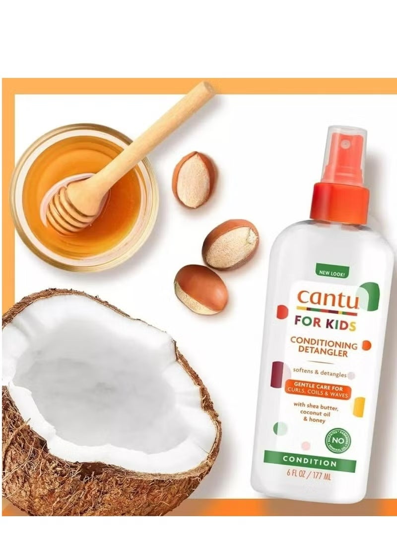 Cantu Shea Butter Conditioning Detangler For Kids 177 ML - Image 4