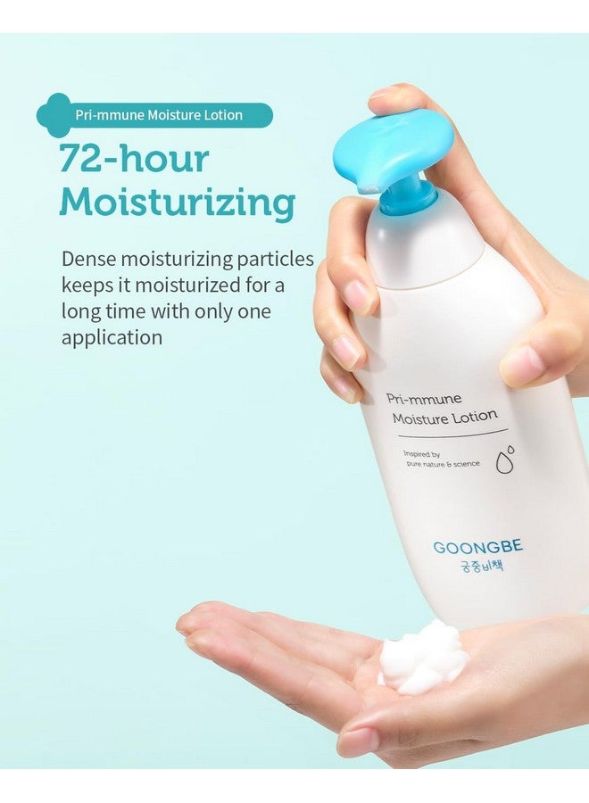 goongbe مجموعة العناية بالبشرة للأطفال GOONGBE - essentials العناية بالبشرة والاستحمام للأطفال الكوريين - شامبو واستحمام، لوشن مرطب - بحجم السفر، غسول مرطب ومغذي، 2 قطعة - Image 4