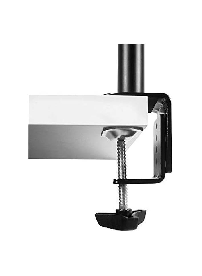 بروماس حامل مكتبي لشاشة LCD LED مزدوجة مع مشبك C | حامل مكتبي بشاشة مزدوجة | أذرع شديدة التحمل قابلة للتعديل بالكامل تحمل شاشتين (2) حتى 27 بوصة - Image 3