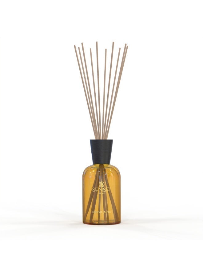 SENSEI Reed Diffuser for Bedrooms, Living Spaces, Hotels and Offices | 2800ml Long Lasting Fragrance | Woody Amber Scent - Image 3