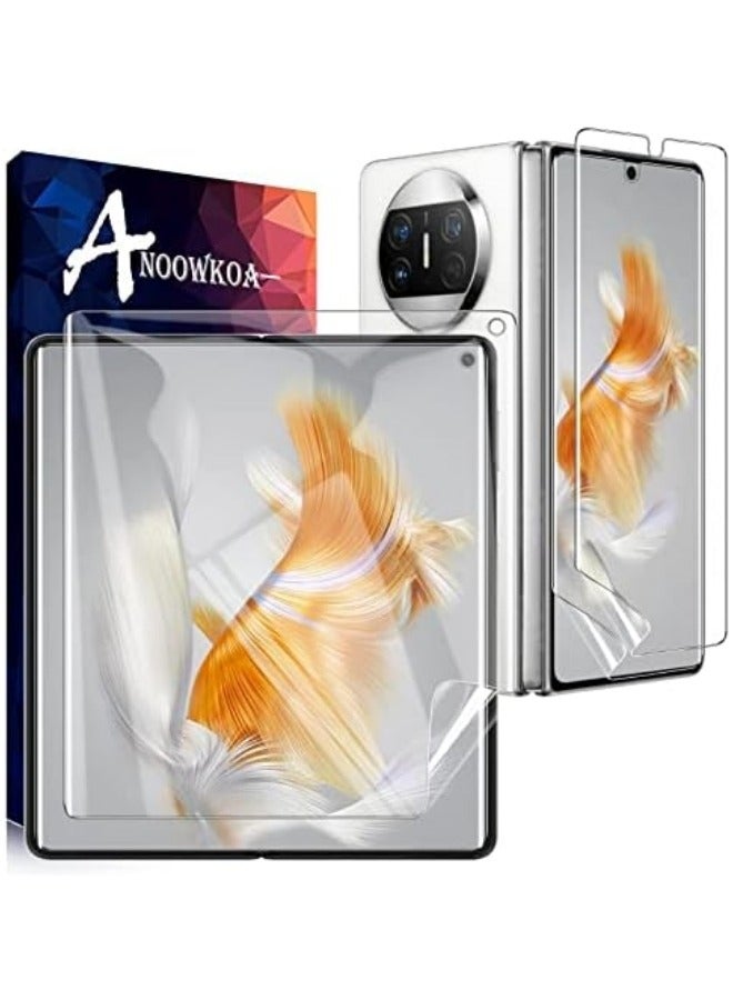 General [2 Pack 0.26mm Premium Compatible with Huawei Mate X3 Screen Protector [Not Glass] Soft TPU Film Guard Cover-Genuine Super Easy Installation  - Image 1