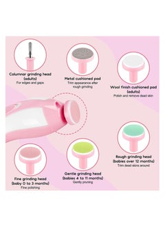 BLOOMING TIME 7 In 1 Baby Electric Nail Clipper Set For Your Little Ones Nail Care  - Image 3