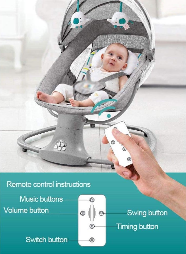 Baby rocking chair with remote control - Image 2