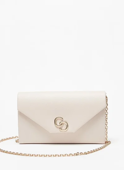 سيليست Women Solid Envelope Clutch With Chain Strap