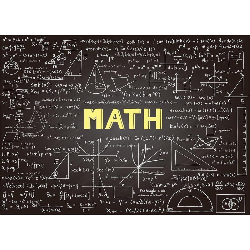 Bgraamiens Puzzle-Math-1000 Pieces Black Board Puzzle Hard Unique Black and White Puzzle - Image 1