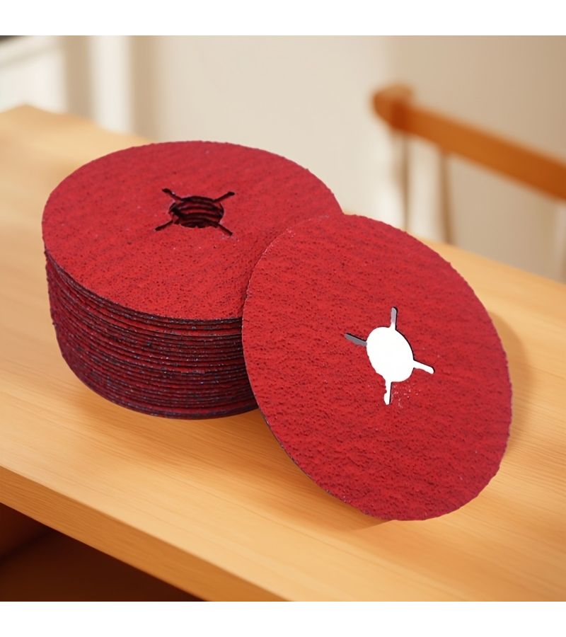 Pack Of 25 5 Inch Ceramic Coated Steel Grinding Discs 36 Grit 125mm - Image 3