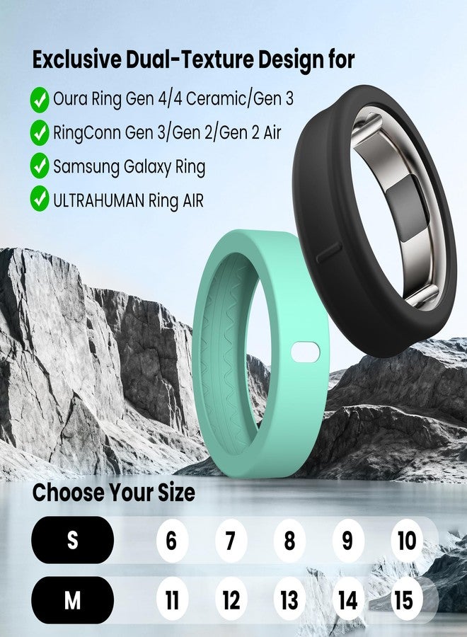 أهاستايل غطاء خاتم AhaStyle لخاتم Oura من الجيل الرابع/السيراميك/الجيل الثالث Horizon/Heritage - Image 2