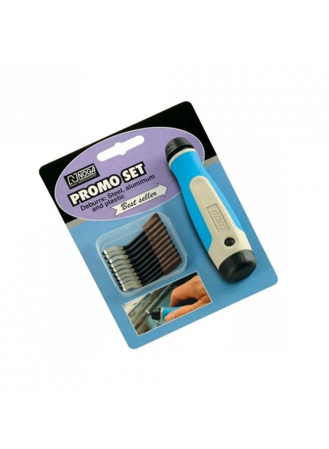 NOGA أداة إزالة الحواف الثقيلة نوجا NG8150، مع 10 شفرات S10 (الإصدار الأصلي) - Image 2