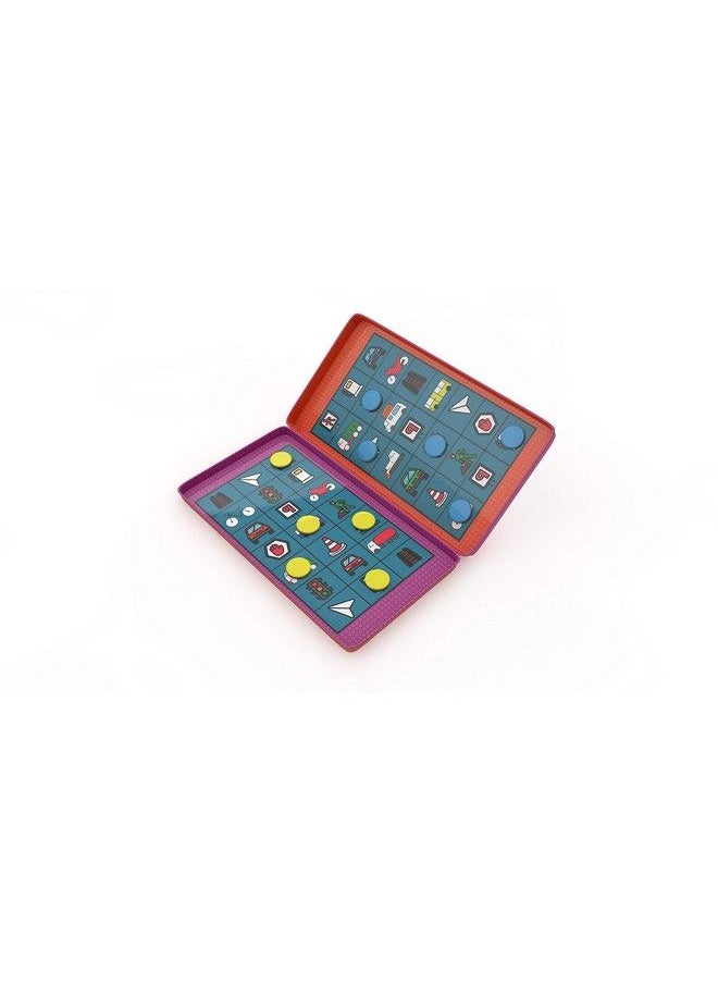 The Purple Cow - Magnetic Travel Road Trip Bingo Game Board Games For Kids And Adults. Great For Travel - Image 1