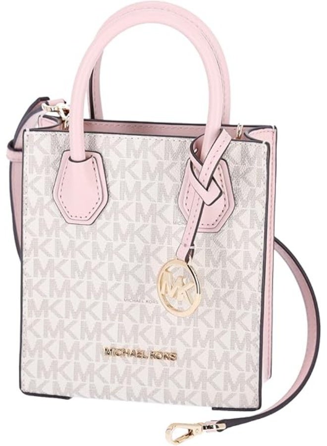 Michael Kors Mercer Extra-Small Pebbled Leather Crossbody Bag - Image 1