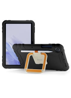 Moxedo Moxedo Rugged Protective EVA Foam Silicone Kids Case Cover, Shockproof Foldable 360 Rotatable Stand Handle Grip with Pencil Holder Compatible for Samsung Galaxy Tab A8 Case 10.5-inch (Black)  - Image 1