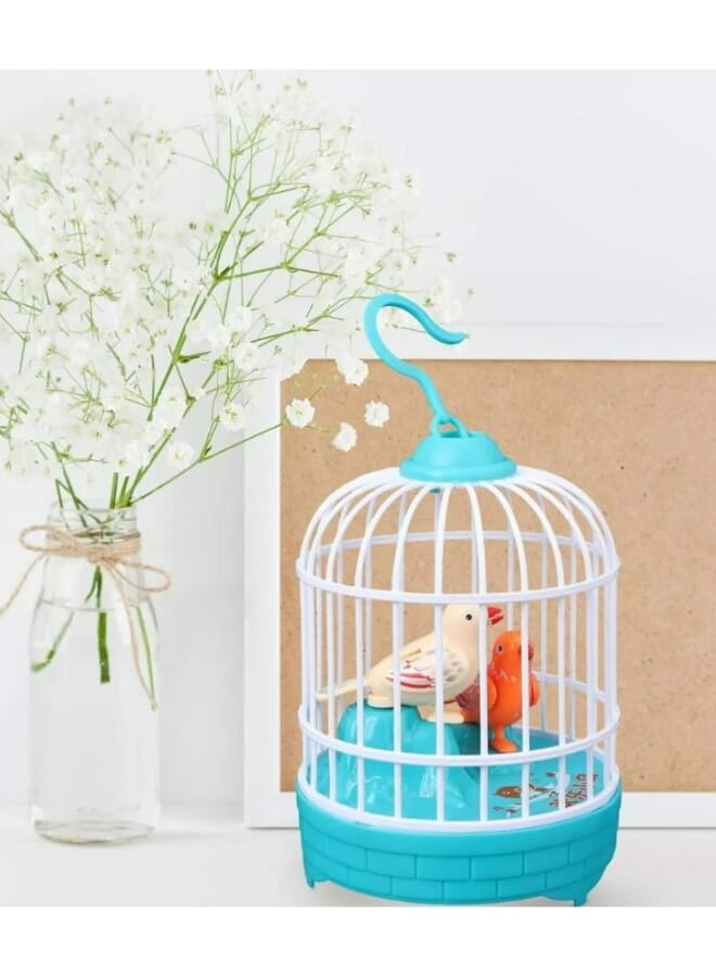 Electronic Songbird Cage Toy - Image 1