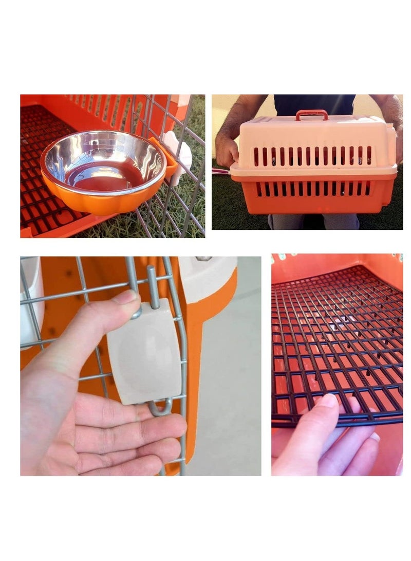 Large Cat Carrier Cat and dog Cage Pet Carrier with Door for Indoor Oudoor Car Small Kitten Puppy crate Dog cage with locks – Pet Carrier Box - Image 4