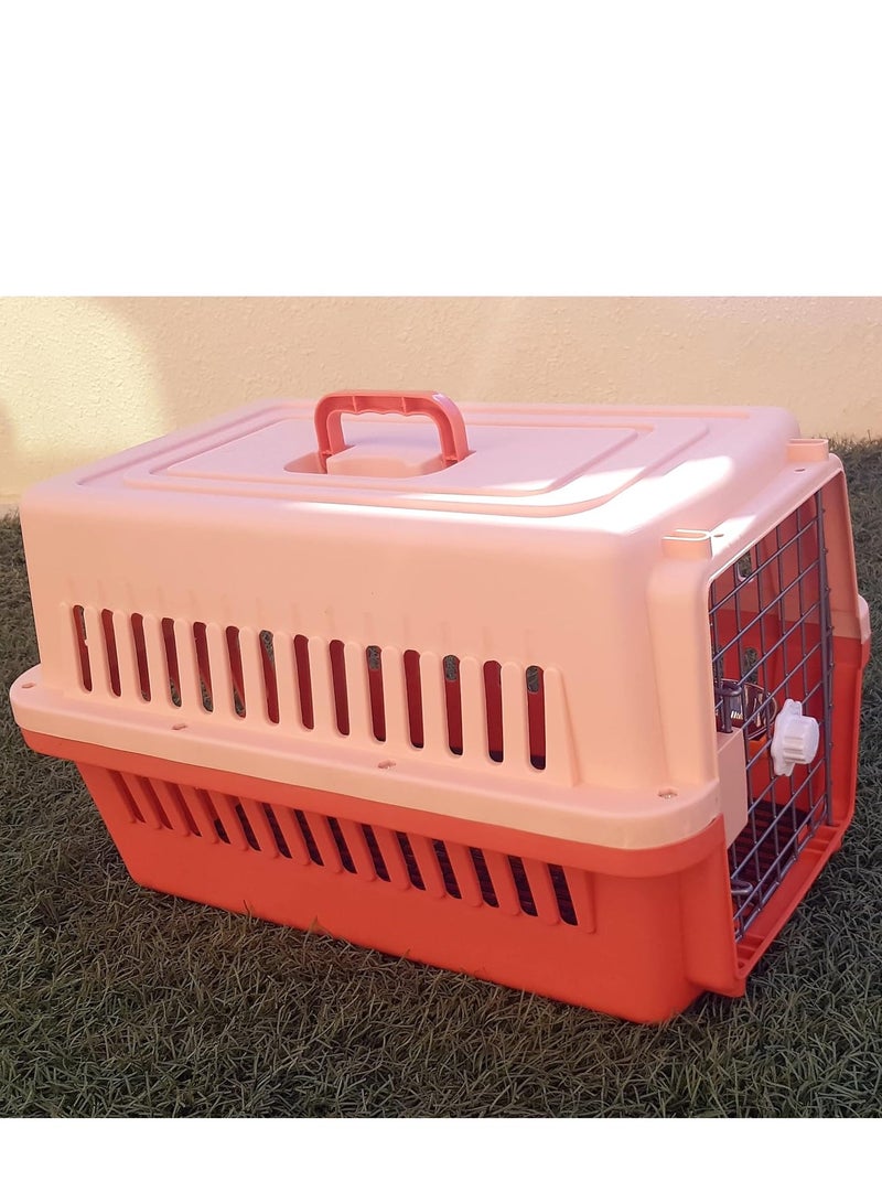 Large Cat Carrier Cat and dog Cage Pet Carrier with Door for Indoor Oudoor Car Small Kitten Puppy crate Dog cage with locks – Pet Carrier Box - Image 5