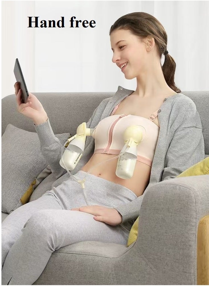 Generic - Easy Expression Bustier Upgraded Version Super High Elasticity, One Size For All Mothers,Hands Free Pumping Bra, Maternity Nursing Bras, Good Quality - Image 1