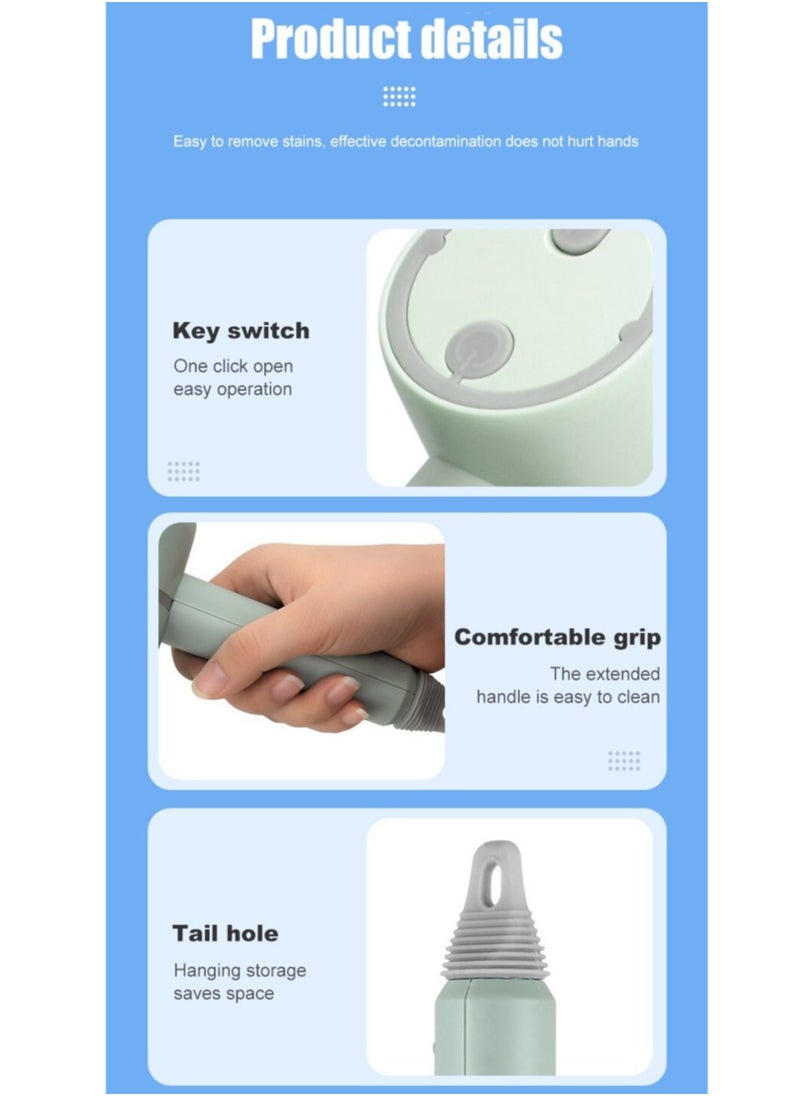 Generic - Electric Cleaning Brush Dishwashing Brush Automatic Wireless USB Rechargeable Professional Kitchen Bathtub Tile Cleaning Brushes , Electric Cleaning Scrubbers - Image 1