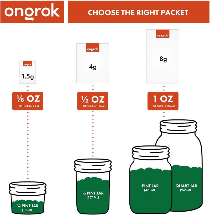 ONGROK 4 Gram, 2 Way Humidity Control Packets, 62% RH, 12 Pack, Each Pack Good for up to 1/2 oz - Image 5