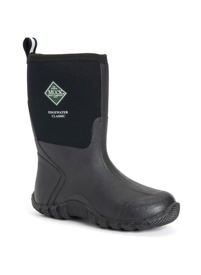 Muck Boots Men's Edgewater Classic Short Rain Boot, Black, 43 EU - Image 2