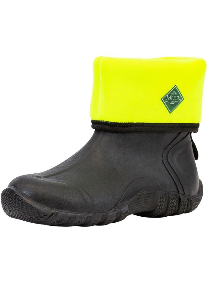 Muck Boots Men's Edgewater Classic Short Rain Boot, Black, 43 EU - Image 3