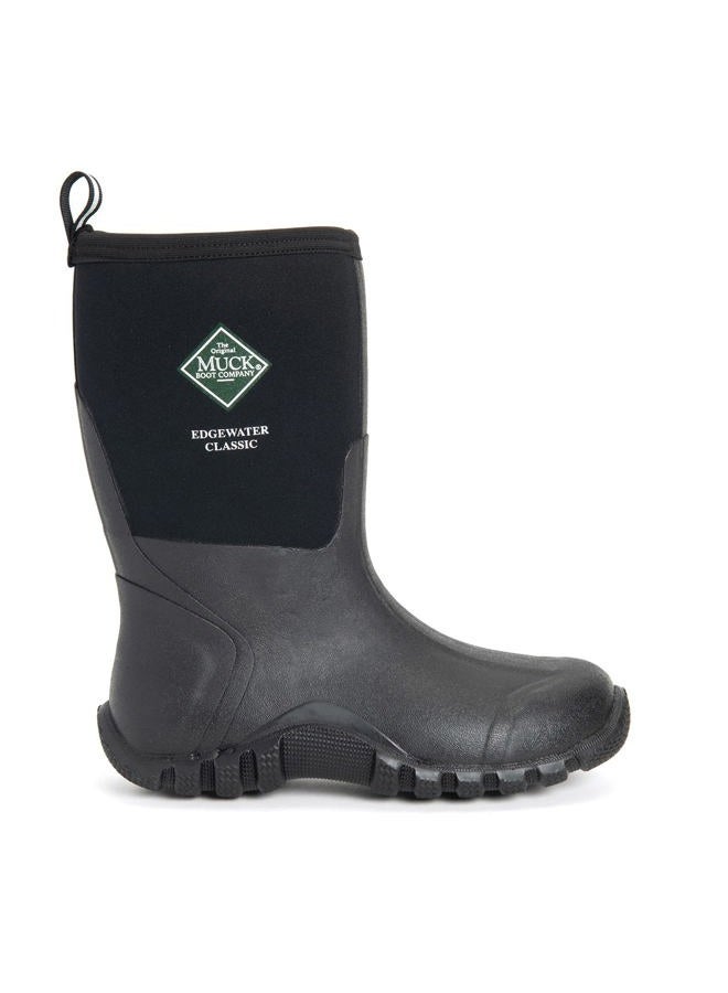 Muck Boots Men's Edgewater Classic Short Rain Boot, Black, 43 EU - Image 1
