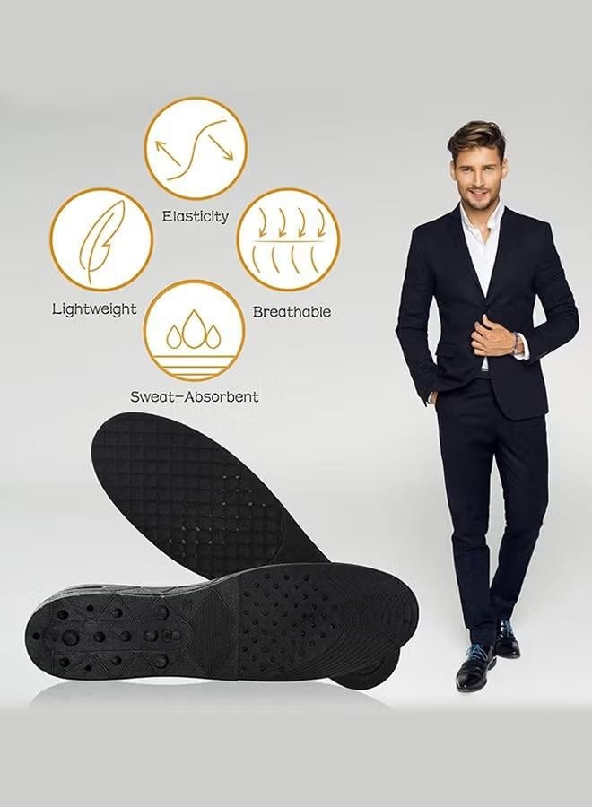 3-Layer Unisex Height Increase Insoles - Lift Kit for Men and Women - Air Cushion Heel Inserts - Image 3