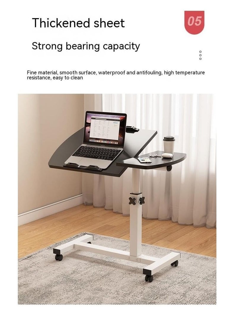 Cool Baby Home Office Computer Table Adjustable Height Laptop Desk with Wheels - Image 2
