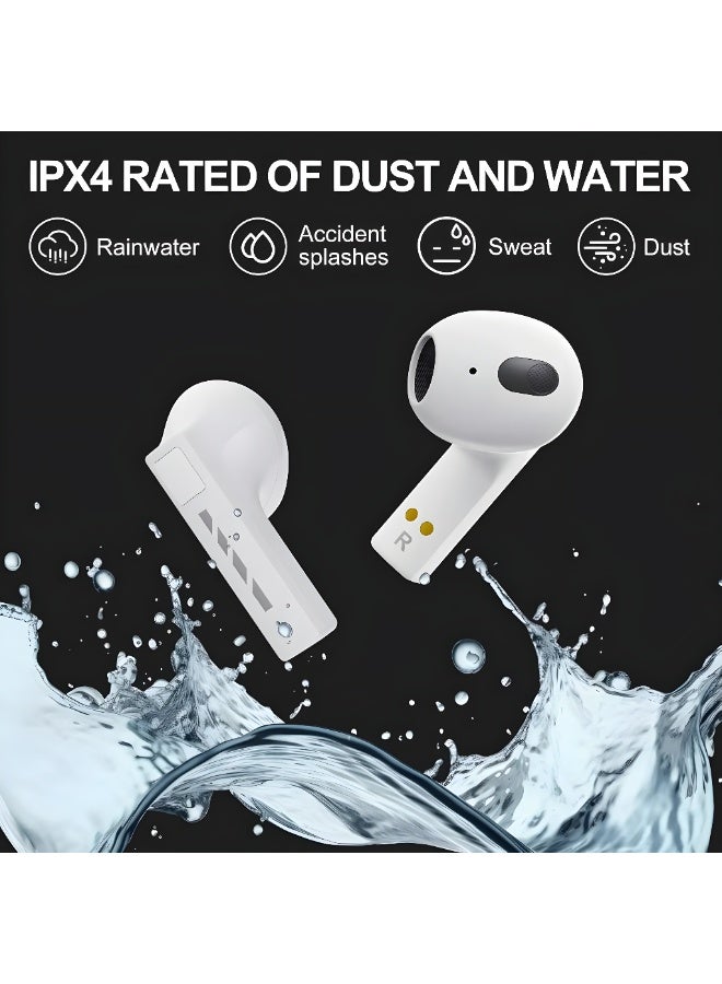 بلاك شارك T11 TWS Wireless Gaming Earbuds White - Image 3