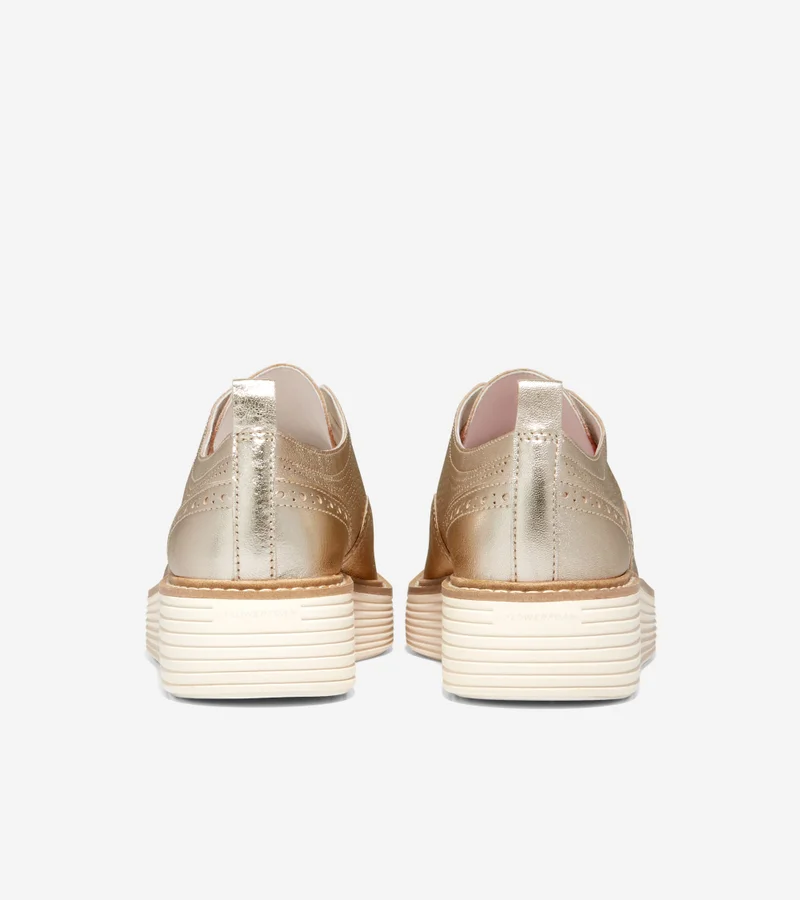 COLE HAAN Originalgrand Platform Wingtip Oxford