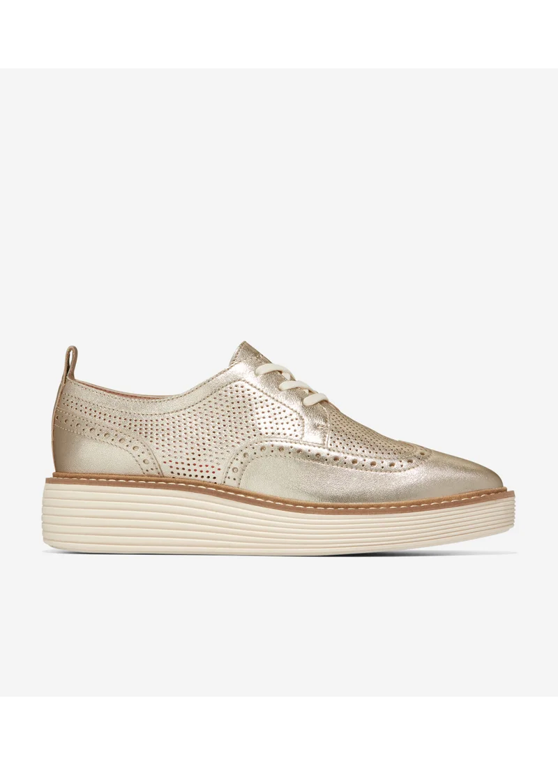 COLE HAAN Originalgrand Platform Wingtip Oxford