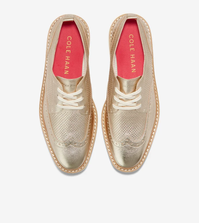 COLE HAAN Originalgrand Platform Wingtip Oxford