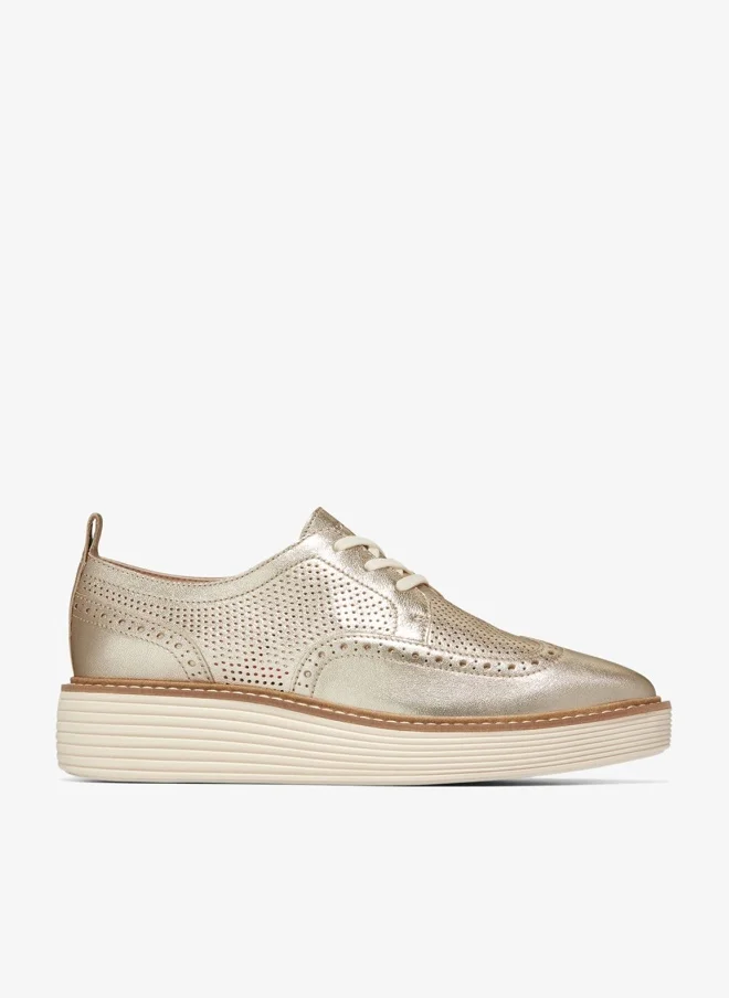 COLE HAAN Originalgrand Platform Wingtip Oxford