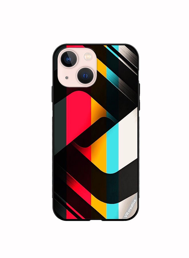 VR CREATIVE Protective Case Cover For Apple iPhone 13 mini Multicolor Design - Image 1