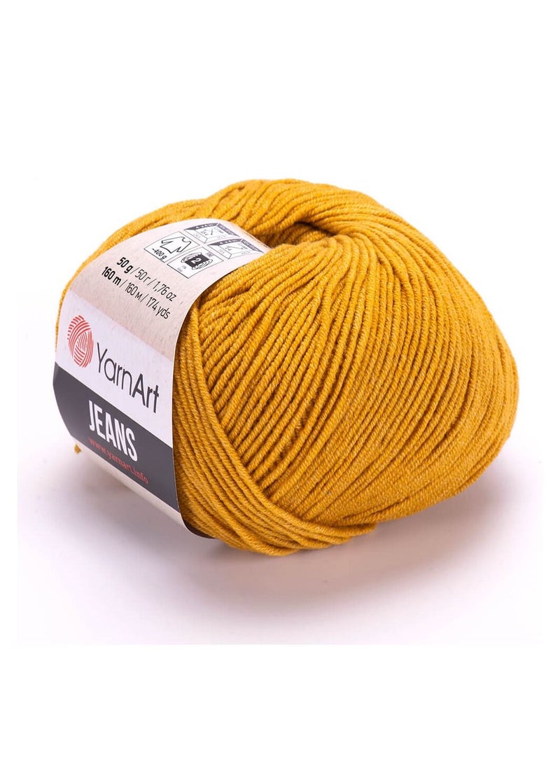 YarnArt Set Of 5 Pcs High Quality Jeans Yarn For Knitting - Image 1