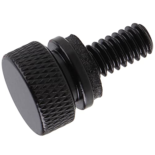 Lubinxun Stainless Steel Seat Bolt Rear Mount Screw Black Compatible with Harley Davidson 1996-2025 - Image 2