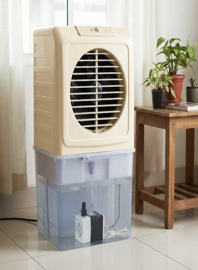 SAI PRASEEDA مضخة مياه غاطسة SAI PRASEEDA بقوة 18 واط | ارتفاع رفع 1.85 متر | 165-250 فولت | ملف نحاسي | مضخة مياه لأجهزة تبريد الهواء، والنوافير، والبرك، وأحواض السمك، مع وصلات أنابيب وشريط عازل كهربائي M-2 - Image 4