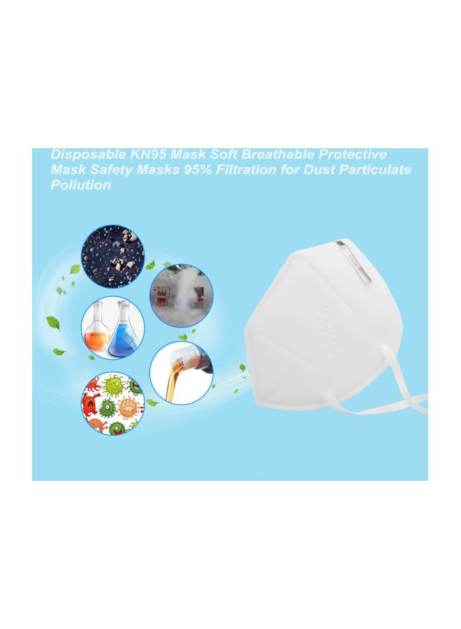 NIBEMINENT 5-Piece Disposable Protective Mask Set - Image 3